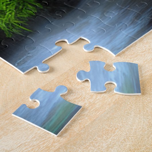 Waterval & Flowers Jigzaag Puzzle Legpuzzel (Zijkant)
