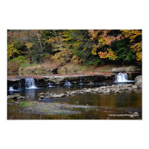 waterval foto afdruk