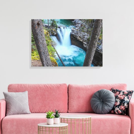 Waterval Foto Home Decor Canvas Afdruk (Insitu (Woonkamer))