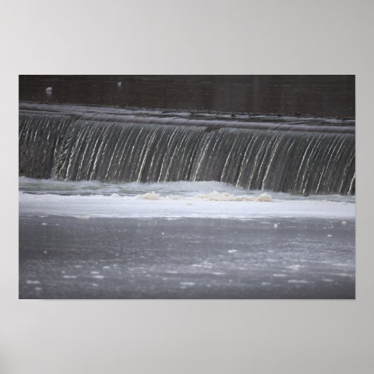 Waterval Foto Poster (Voorkant)