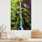 "Waterval" Foto Poster (Keuken)