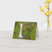 "WATERVAL" (FOTOGRAFIE) KAART (Gele Bloem)