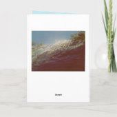 Waterval Foto's Kaart (Achterkant)