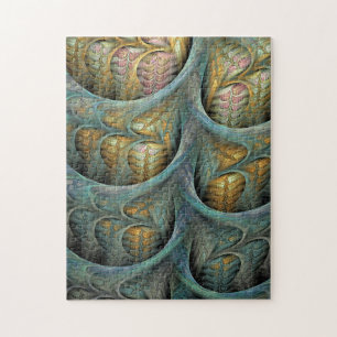 "Waterval" Fractal Puzzle Legpuzzel
