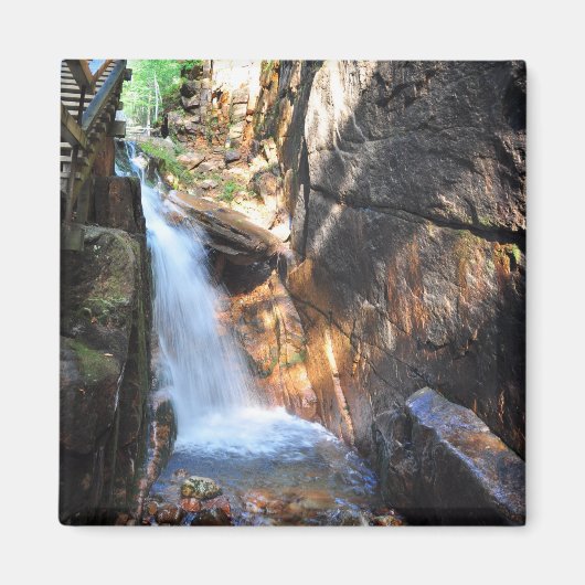 Waterval Franconia Notch State Park NH Magnet (Voorkant)