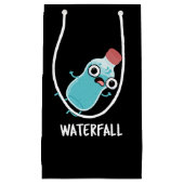 Waterval Funny Water Pun Dark BG Klein Cadeauzakje (Voorkant)