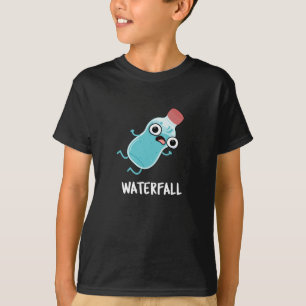 Waterval Funny Water Pun Dark BG T-shirt