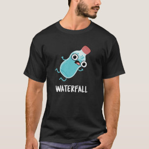 Waterval Funny Water Pun Dark BG T-shirt