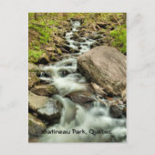 Waterval, Gatineau Park, Quebec Briefkaart (Voorkant)