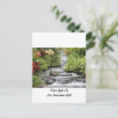 Waterval - Geweldige God Briefkaart (Staand voorkant)