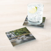 Waterval Glazen Onderzetter (Schuin)