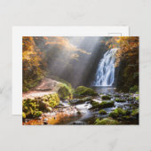 Waterval | Gleno, Noord-Ierland Briefkaart (Voorkant / Achterkant)