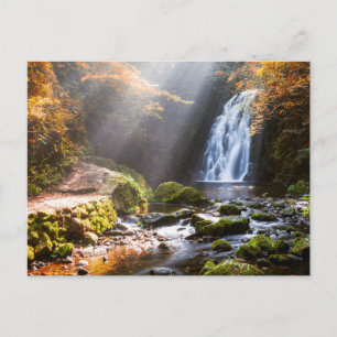 Waterval   Gleno, Noord-Ierland Briefkaart