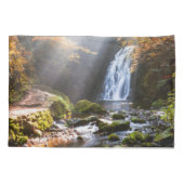 Waterval | Gleno, Noord-Ierland Kussensloop (Achterkant)
