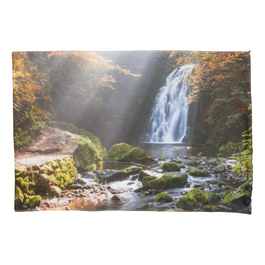 Waterval | Gleno, Noord-Ierland Kussensloop (Voorkant)