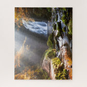 Waterval | Gleno, Noord-Ierland Legpuzzel (Verticaal)