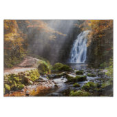 Waterval | Gleno, Noord-Ierland Snijplank (Voorkant)