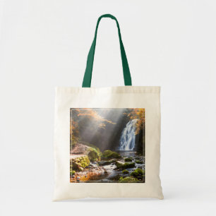 Waterval   Gleno, Noord-Ierland Tote Bag