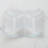 Waterval Grafische Kunstkaart Kaart (Binnen)