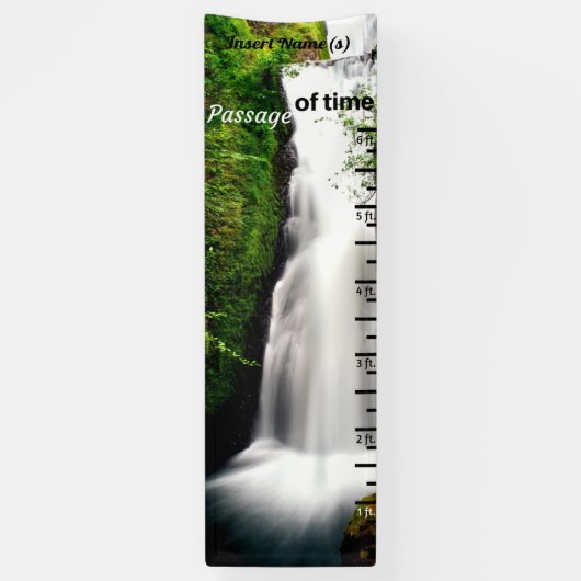 Waterval Groeigrafiek Spandoek (Verticaal)