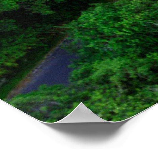 Waterval | Grote Herfsten van Galet Poster (Hoek)