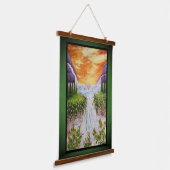 Waterval Hangend Wandkleed (Gebogen)