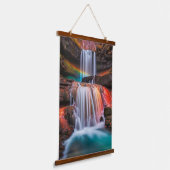Waterval Hangend Wandkleed (Gebogen)