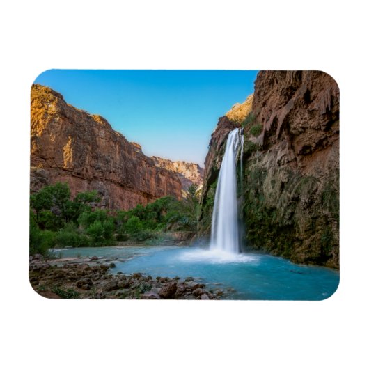 Waterval | Havasu-Herfsten op Sunset Magneet (Horizontaal)