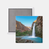 Waterval | Havasu-Herfsten op Sunset Magneet (Voorkant / Achterkant)