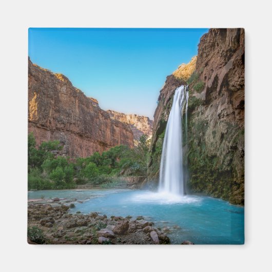 Waterval | Havasu-Herfsten op Sunset Magneet (Voorkant)