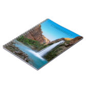 Waterval | Havasu-Herfsten op Sunset Notitieboek (Linkerzijde)
