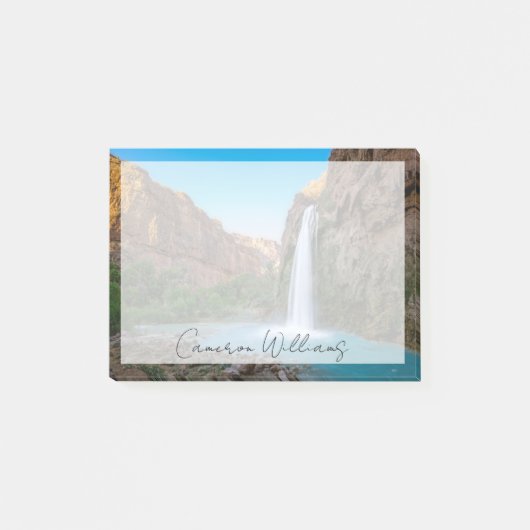 Waterval | Havasu-Herfsten op Sunset Post-it® Notes (Voorkant)