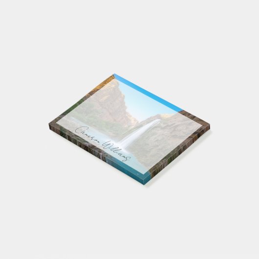 Waterval | Havasu-Herfsten op Sunset Post-it® Notes (Schuin)