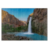 Waterval | Havasu-Herfsten op Sunset Snijplank (Voorkant)