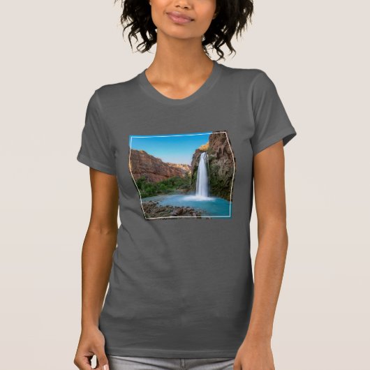 Waterval | Havasu-Herfsten op Sunset T-shirt (Voorkant)