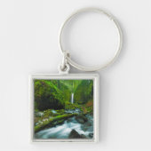Waterval | Herfsten van Grotto, Oregon Sleutelhanger (Voorkant)