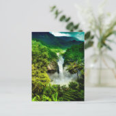 Waterval | Herfsten van San Rafael, Ecuador Briefkaart (Staand voorkant)