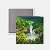 Waterval | Herfsten van San Rafael, Ecuador Magneet (Voorkant / Achterkant)