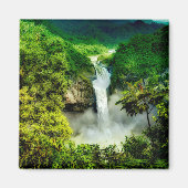Waterval | Herfsten van San Rafael, Ecuador Magneet (Voorkant)