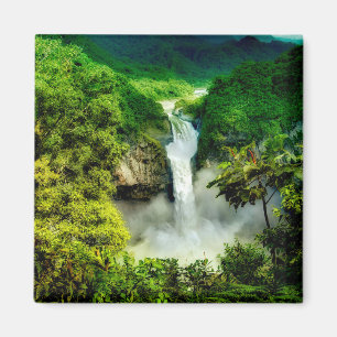 Waterval   Herfsten van San Rafael, Ecuador Magneet