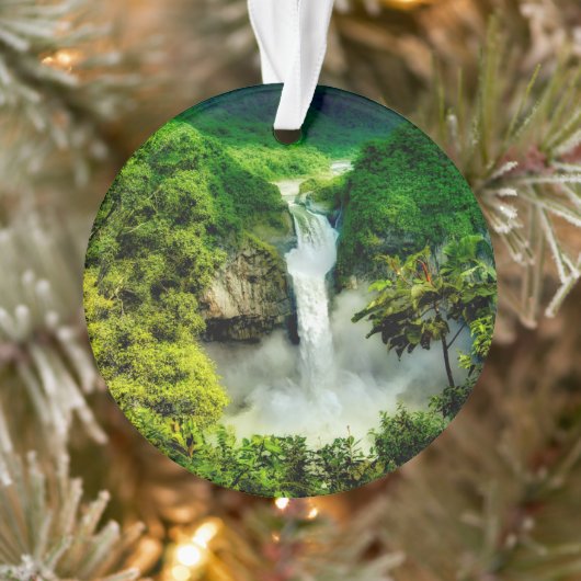 Waterval | Herfsten van San Rafael, Ecuador Ornament (Boom)