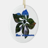 Waterval Hibiscus Hawaiiaanse Ornamenten (Rechts)