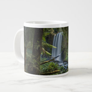 Waterval Hopetoun Herfsten, Nieuw-Zeeland Grote Koffiekop