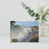 waterval iguazu briefkaart (Staand voorkant)