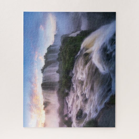 Waterval | Iguazu Waterfall in Brazilië Legpuzzel (Verticaal)