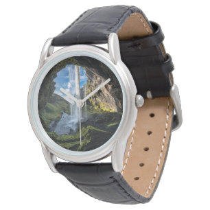 Waterval   IJslandse waterval Horloge