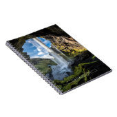 Waterval | IJslandse waterval Notitieboek (Rechterzijde)