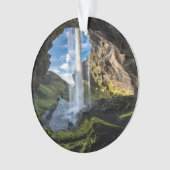 Waterval | IJslandse waterval Ornament (voorkant)