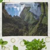 Waterval | IJslandse waterval Theedoek (Gevouwen)