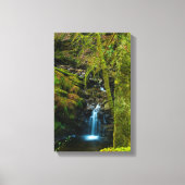 Waterval in Argyll, Scotland Canvas print (Voorkant)